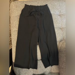 Black Loose Pants for Summer